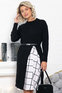 Костюм с юбкой Остин (черный) К15065-13М