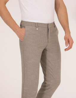 A__k Kahverengi Ex. Slim Fit Kuma_ Pantolon - Pierre cardin фото 6