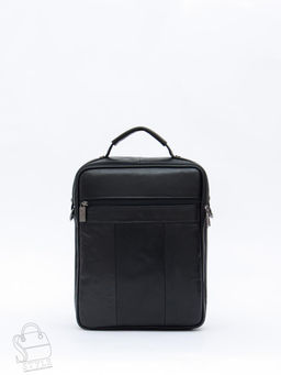 Сумка мужская кожаная 7905-4 black Fuzhinino  в Новосибирске