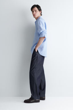 CAMISA DE LINO RELAXED FIT - H&m фото 2