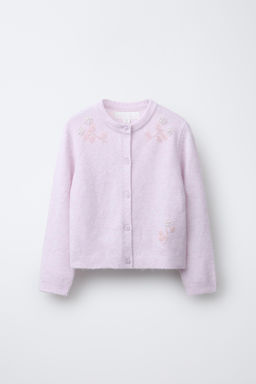 BEADED KNIT CARDIGAN