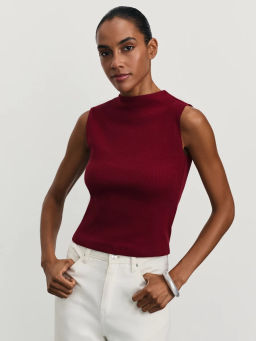 Базовый топ в рубчик / Zarina