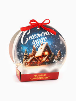 Цена за 2 шт. Чай подарочный Снежное чудо, ассорти, 12.6 г (7 пакетиков х 2 г). - Фабрика счастья фото 7
