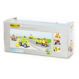 ГрипТрак, автомобиль-самосвал с полуприцепом (в коробке) - Полесье фото 12