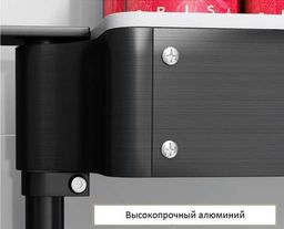 3-х уровневая настенная алюминиевая поворотная полка Storage Organizer