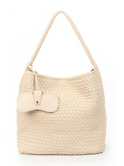 LACCOMA сумка СУ1053-0-слоновая кость эко кожа хлопок