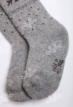 Гольфы детские из монгольской шерсти (арт. 02114) - Тод оймс ххк фото 4