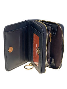 Женское портмоне из искусственной кожи, цвет черный - Greta фото 2