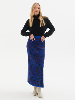 Юбка л1432 т. синий - Стим фото 9