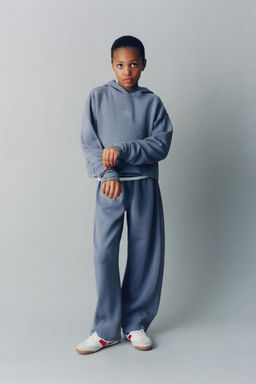 BARREL GYM TROUSERS WITH MODAL - Zara фото 7