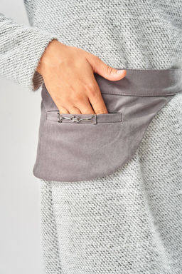 Платье LAIKONY 573 серый зигзаг фото 10