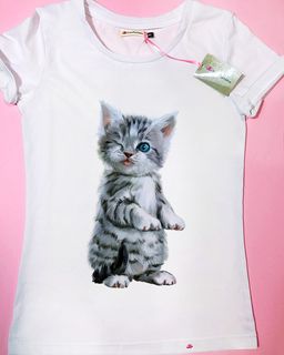 Эксклюзивная футболка Yana Pletneva упаковка плотный Zip пакет!