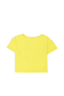 Неоново-желтая футболка для девочки - U.s. polo assn фото 14