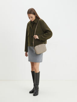 Кросс-боди ARMANI EXCHANGE Артикул 4081379, серо-бежевый - Divas bag фото 7