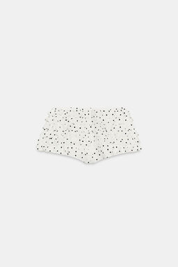SHORTS MINI VOLANTES LUNARES / Crudo / Negro - Zara фото 7