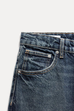 RELAXED OVERSIZE TAPERED HIGH-WAIST TRF JEANS - Zara фото 9