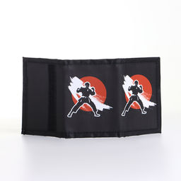 Кошелёк детский на липучке «Выбражулька», чёрный