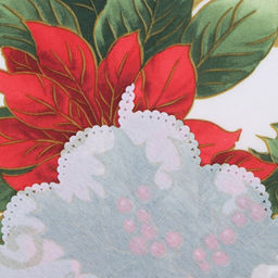 Скатерть Доляна Праздничные украшения 145*220 см, 100% п/э  фото 6