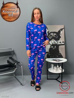 Женская пижама с принтом - Bruno фото 2