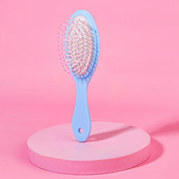 Цена за 2 шт. Расчёска массажная, 5.5×17.5 см, рисунок МИКС