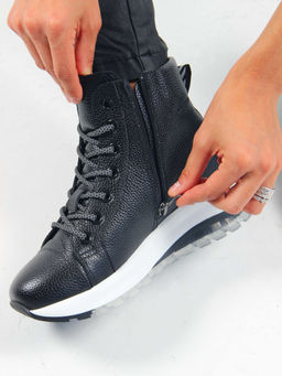 Ботинки 311.AVATARbl. Черный макс/Байка