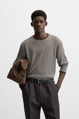 STRIPED JACQUARD SWEATER - Zara фото 2