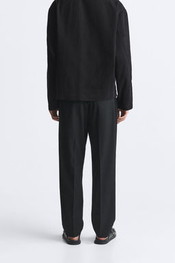 COMFORT FIT JOGGER WAIST TROUSERS - Zara фото 3