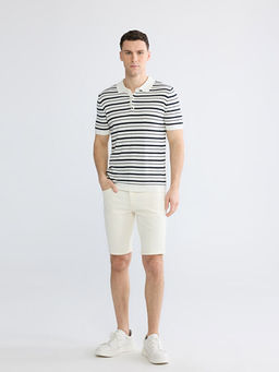 ?izgili Erkek Polo Yaka Triko Kazak