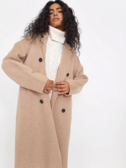 Пальто прямого кроя  R080 - Emka фото 9