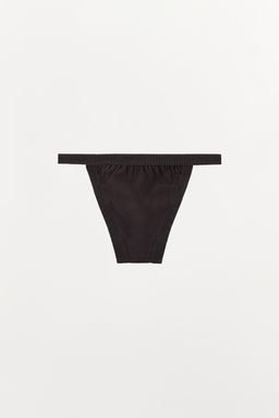 SILK BLEND BRIEFS WITH ELASTICATED TRIMS - Zara фото 5