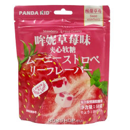 Жевательные конфеты со вкусом клубники Hengli Mouni, Китай, 58 г