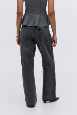 Wide High Waist Jeans - H&m фото 18