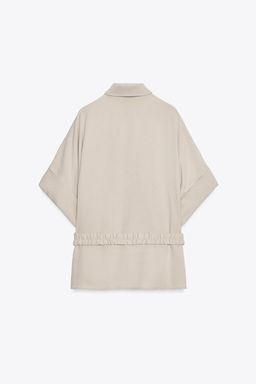 SAFARI SHIRT WITH BELT - Zara фото 7