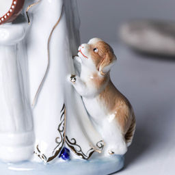 Статуэтка Дама музыкант 30 см / 150304 /уп 24/ - ГалеонТрейд фото 4