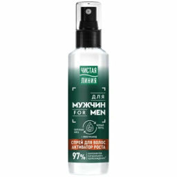 ЧИСТ.ЛИНИЯ д/волос спрей 160мл Для мужчин д/активации роста волос