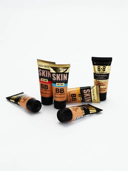 Цена за 2 шт. Матовый BB крем для лица оттенок 01, 40 мл (слоновая кость)