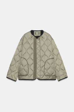 ZW COLLECTION REVERSIBLE QUILTED JACKET - Zara фото 11