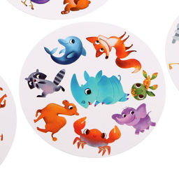 Настольная игра Дуббль, 24 пластиковые карточки - Лас играс kids фото 4