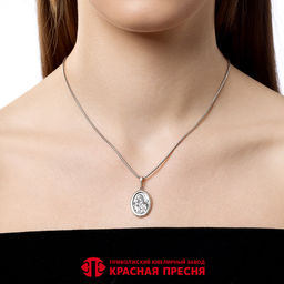 ПОДВЕСКА  ФЕОДОРОВСКАЯ БОЖИЯ МАТЕРЬ  54016866Ф - Красная пресня фото 3