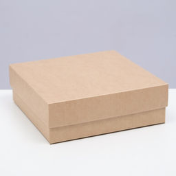 Цена за 5 шт. Коробка складная, крышка-дно, крафт, 15 х 15 х 5 см