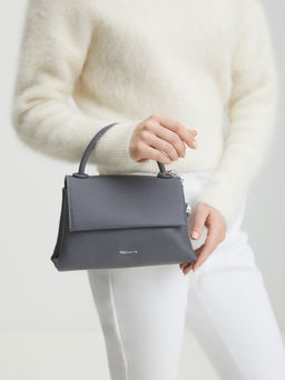 Женская сумка с ручкой TAMARIS Артикул 4476202, темно-серый - Tendance фото 2