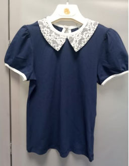 Блузка т.синий