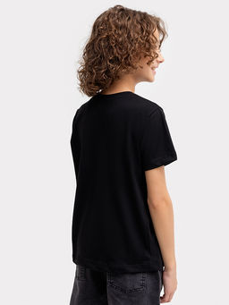 Футболка для мальчиков мультипак (2 шт.) в черном цвете - Mark formelle фото 5