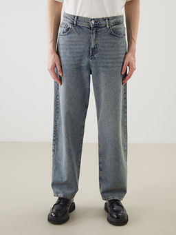 Super Baggy Fit Erkek Jean Pantolon
