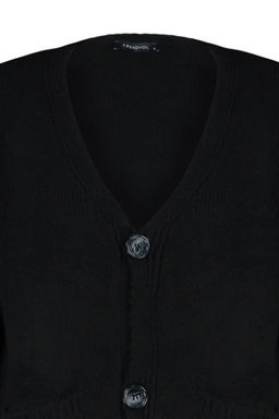 Siyah Basic Yumusak Dokulu Triko H?rka TWOAW20HI0213