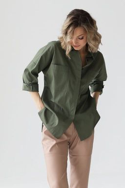 Рубашка свободного кроя