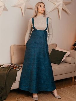 Платье сарафан ЛЕН