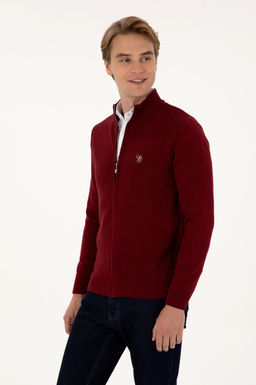 Erkek Bordo Basic Triko H_rka Sepette S_rpriz _ndirim - U.s. polo assn фото 3