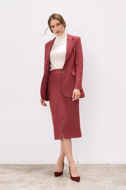 Юбка 132.060027/брусничный