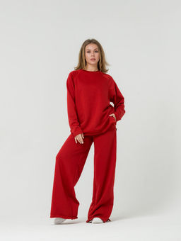 Футер 3х нитка ПЕТЛЯ Костюм женский - Knitka wear фото 2